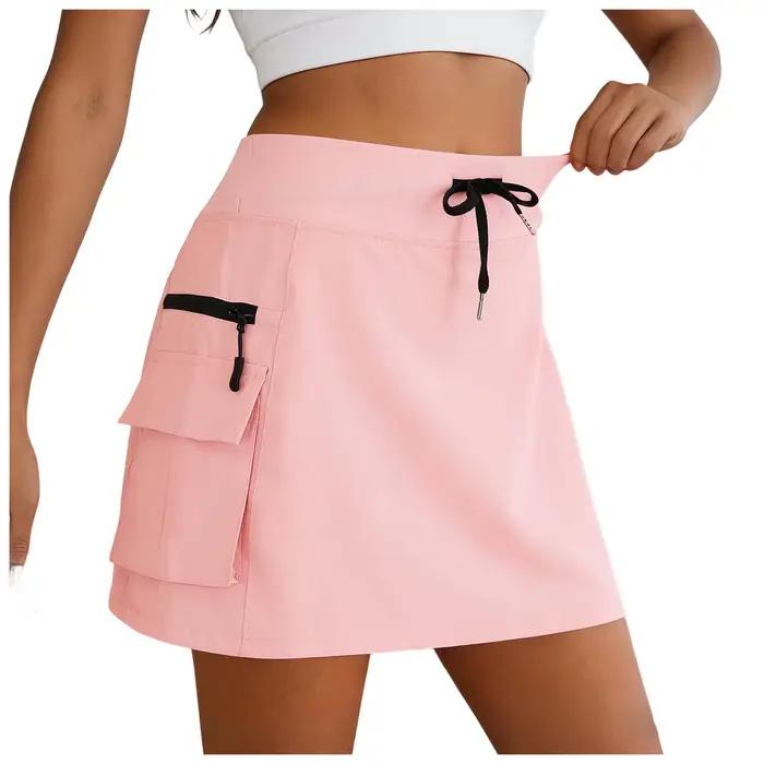 Jupe-short cargo de randonnée pour femme