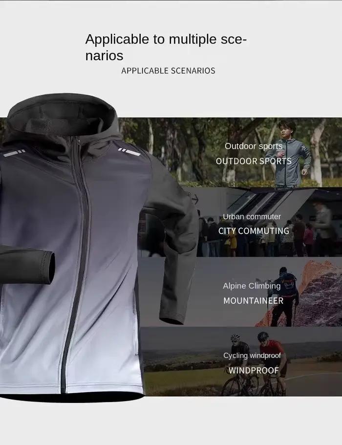 Veste de course pour hommes