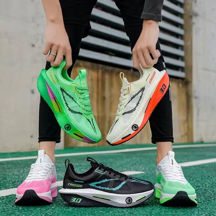 Chaussures de course 2026 avec plaque en carbone pour marathon