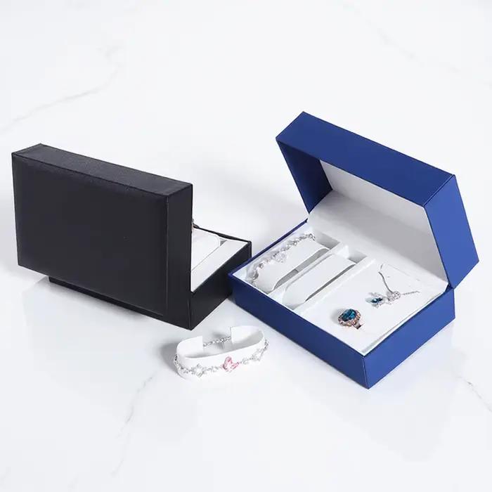 Boîte à montres en cuir PU pour femme et homme