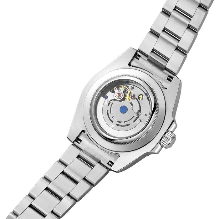 TIME TOKEN Tiger Iron GMT montre automatique pour hommes Super lumineuse 10ATM résistant à l'eau affichage du calendrier conception Unique