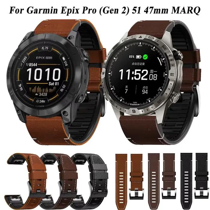 Bracelet Epix 2 pour Garmin Epix Pro (Gen 2) 51mm 47mm