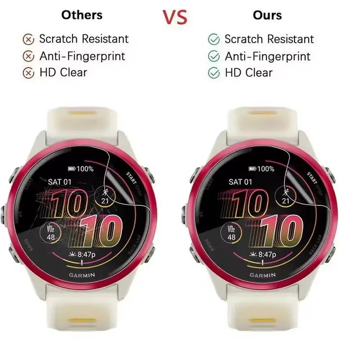 Protecteur d'écran pour montre connectée Garmin Forerunner 55 255 245 735 XT 745 935 235 955 965 945 45 165