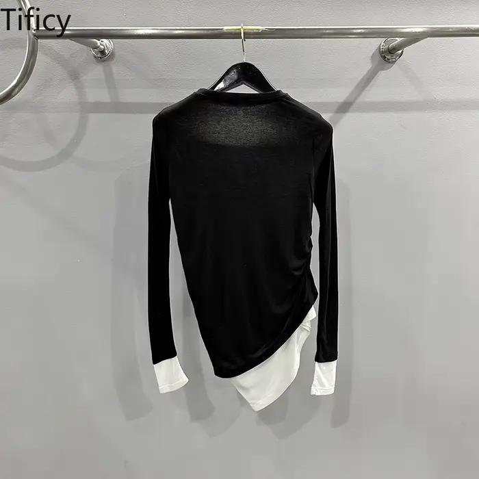 T-shirt à manches longues pour femme