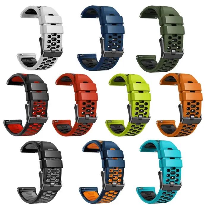 Nouveau Bracelet de montre en Silicone 24mm pour COROS NOMAD