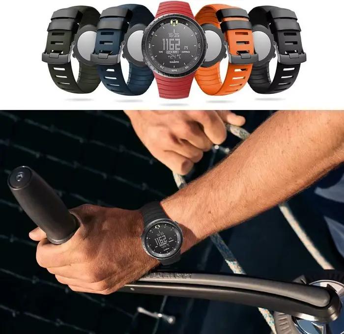 SUUNTO-Bracelet de rechange en silicone pour montre, accessoires en caoutchouc, à la mode