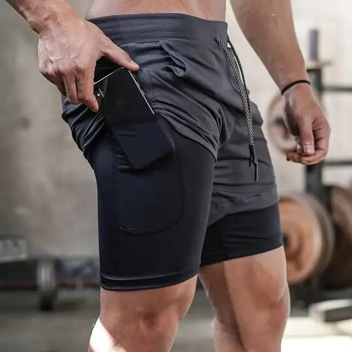 Shorts de course pour hommes