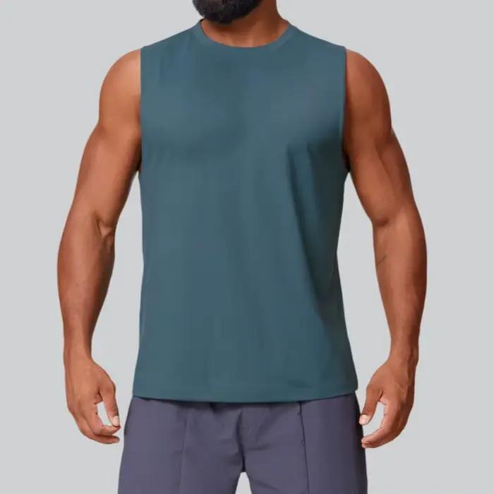 Débardeur de sport compressif sans manches pour homme – Idéal pour le fitness
