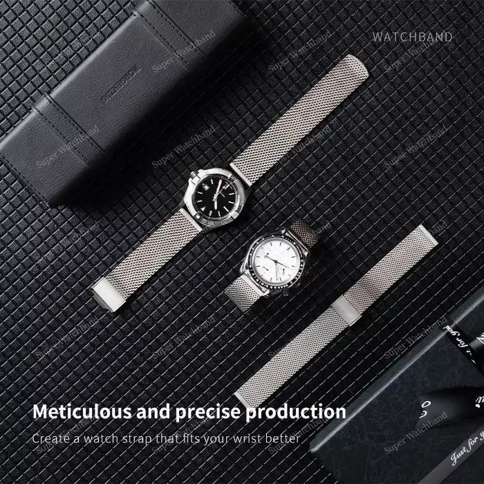 Bracelet de montre en acier titane ultraléger
