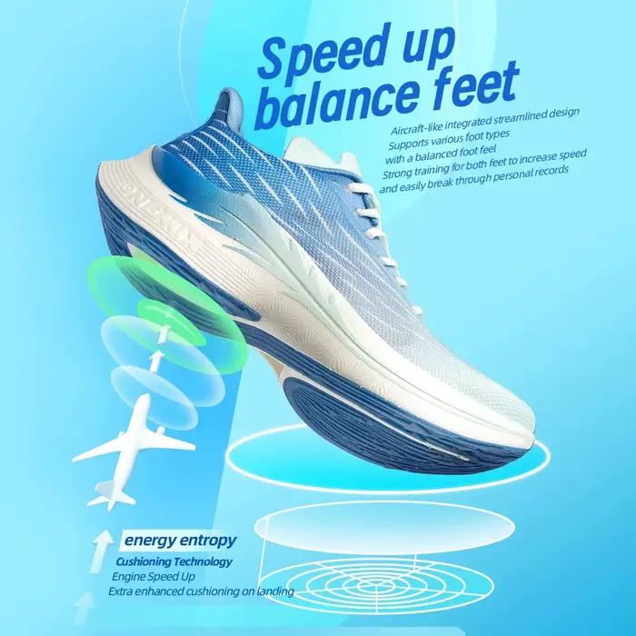 Onemix-Chaussures de course légères et respirantes pour homme et femme