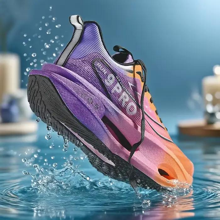 Chaussures de sport pour hommes, chaussures de course professionnelles à semelles épaisses, antidérapantes, amortissantes, chaussures d'entraînement, baskets légères pour la remise en forme en ville