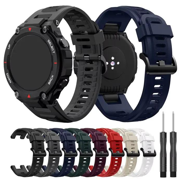 Bracelet en Silicone pour Huami Amazfit t-rex A1918