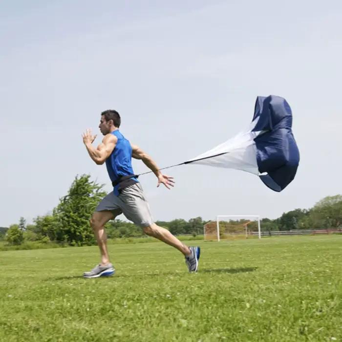 Parachute d'entraînement de résistance à la vitesse