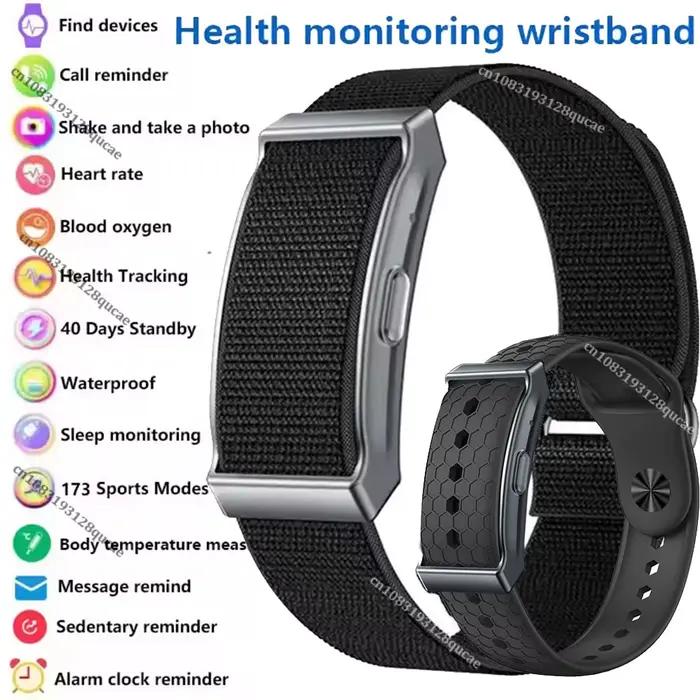 2026 Bracelet intelligent fréquence cardiaque sang oxygène surveillance de la santé montre-Bracelet Sports de plein air Fitness Tracker SmartWatch pour hommes femmes