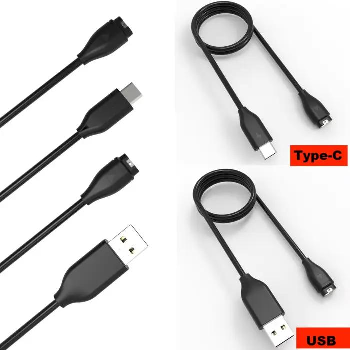 Adaptateur USB type-c pour Garmin Fenix 7 7S 7X 6 6S 6X 5 5S 5X