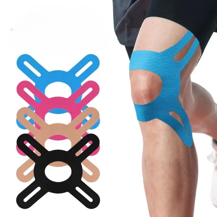 Genouillères élastiques réglables pour course à pied