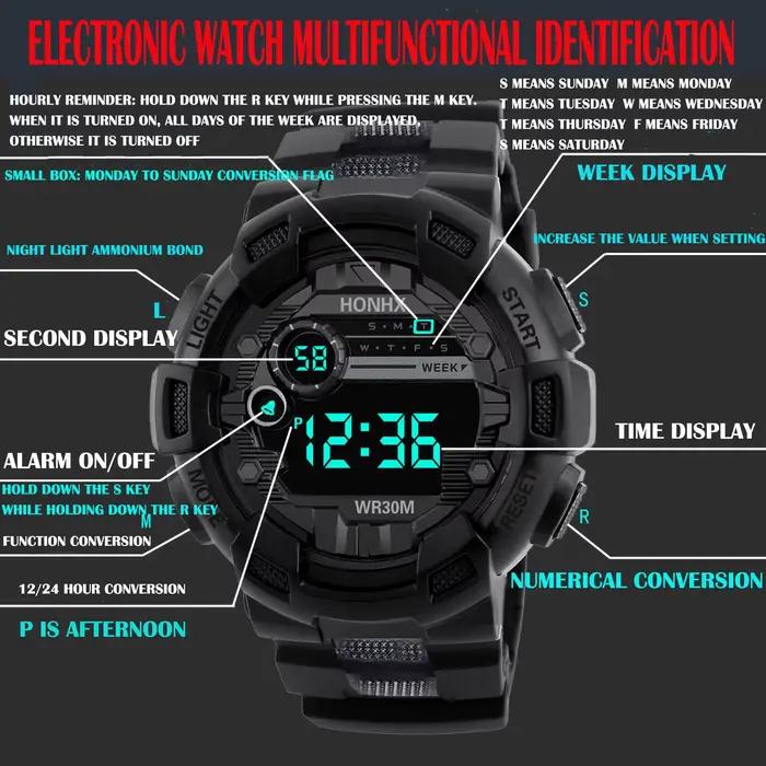 Montres numériques pour enfants