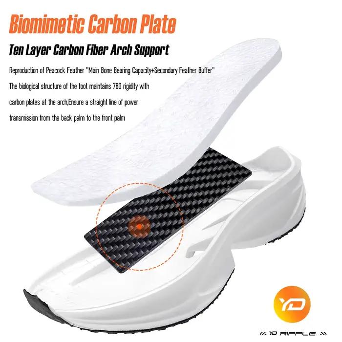 IRUNSVAN Rapid 5.0 plaque de carbone Marathon chaussures de course d'entraînement professionnel tampon rapide absorbant