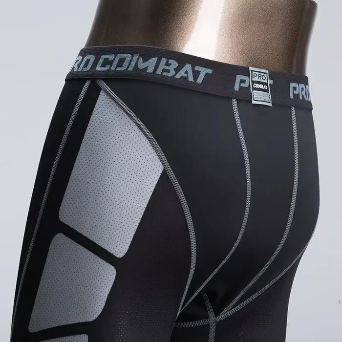 Collants pour hommes Leggings de gymnastique Shorts de Compression collants Sport homme Marathon short de course vêtements de Fitness Shorts d'entraînement vêtements de Sport