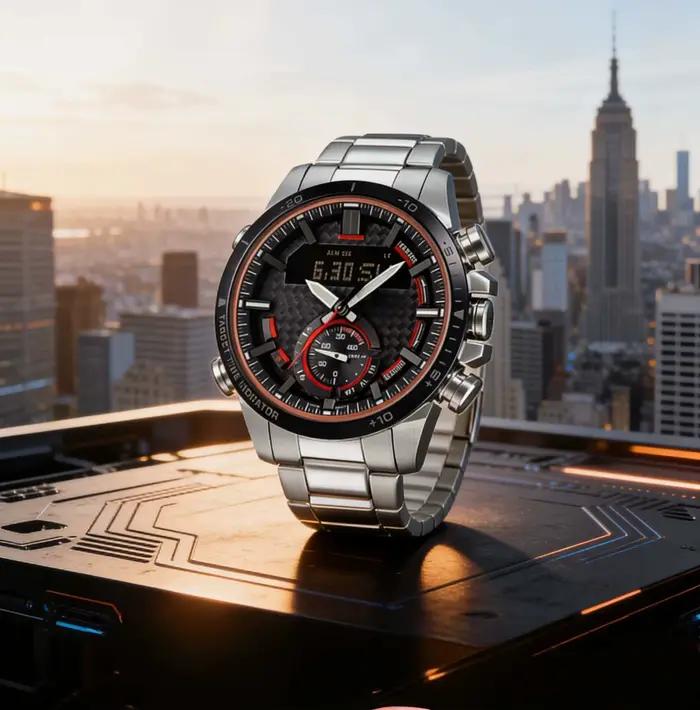 Montre solaire pour homme
