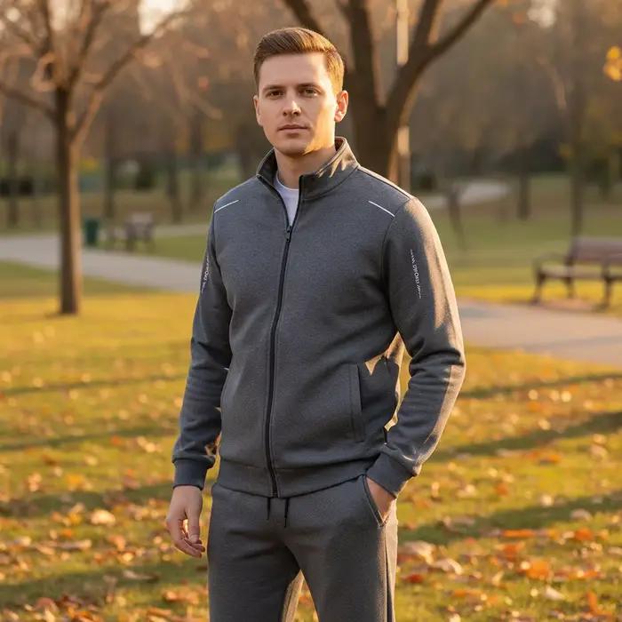 Ensembles de vêtements de sport pour hommes automne mode
