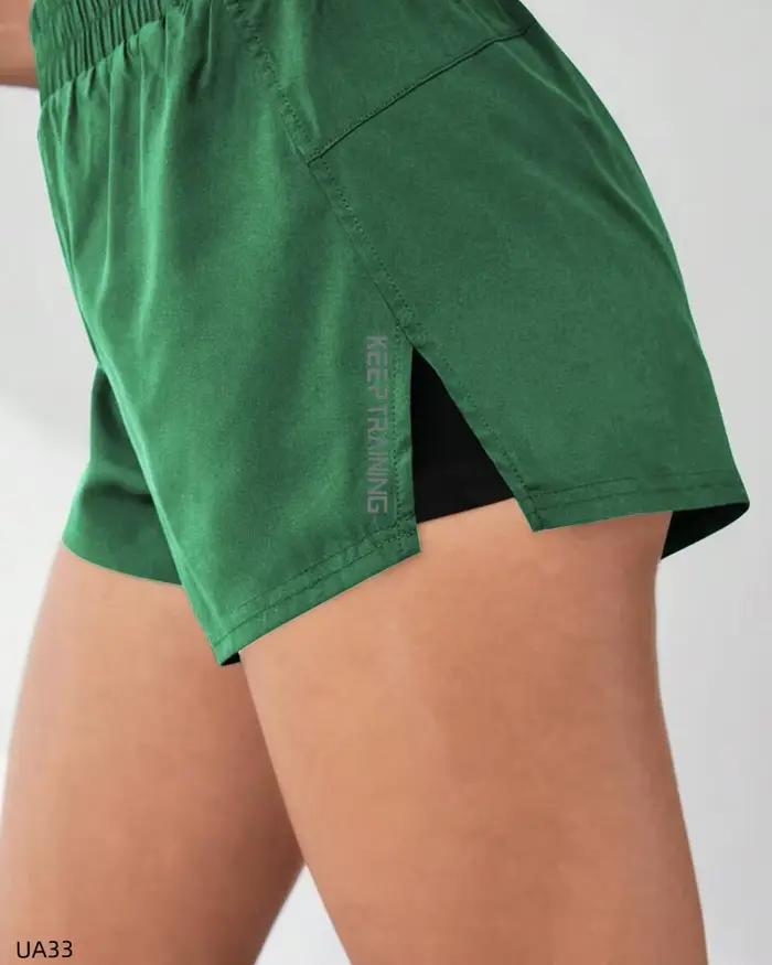 Nouveaux shorts de course 2 en 1 pour femmes