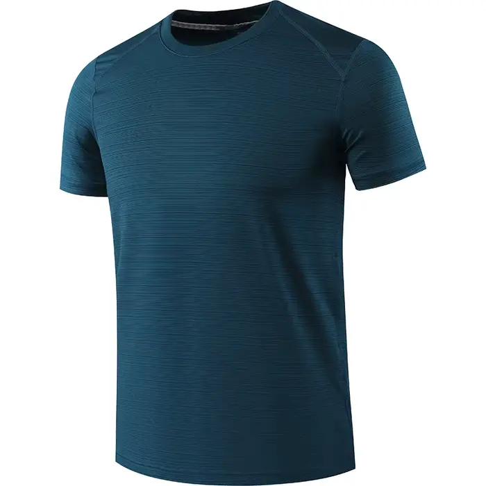 T-shirt de sport de compression à séchage rapide pour hommes