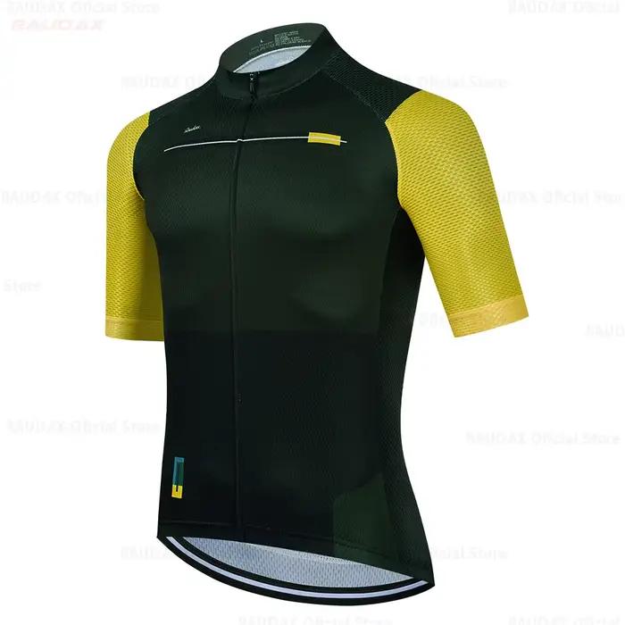 Vêtements de cyclisme hommes Raudax 2025 manches courtes Ropa Ciclismo été maillot