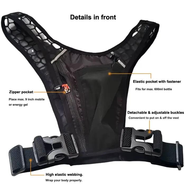 TRI – gilet d'hydratation pour course à pied