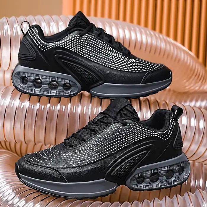 Chaussures de course en cuir PU pour hommes