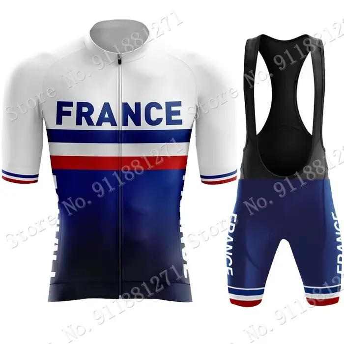 Maillot de Cyclisme de l'Équipe Nationale de France