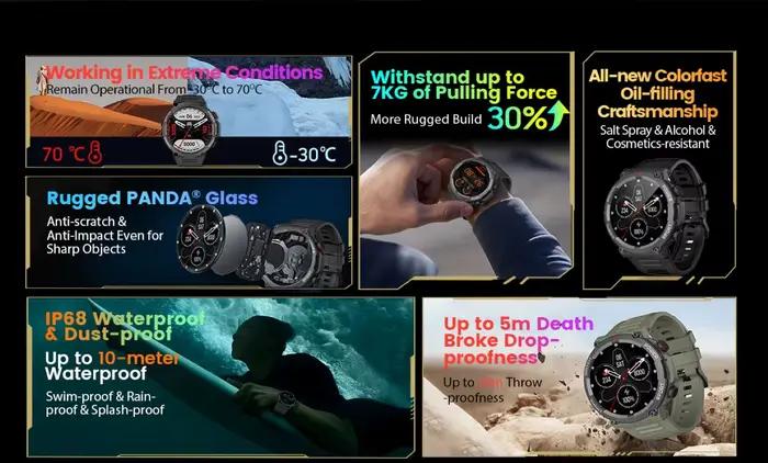 Blackview nouvelle montre intelligente W50