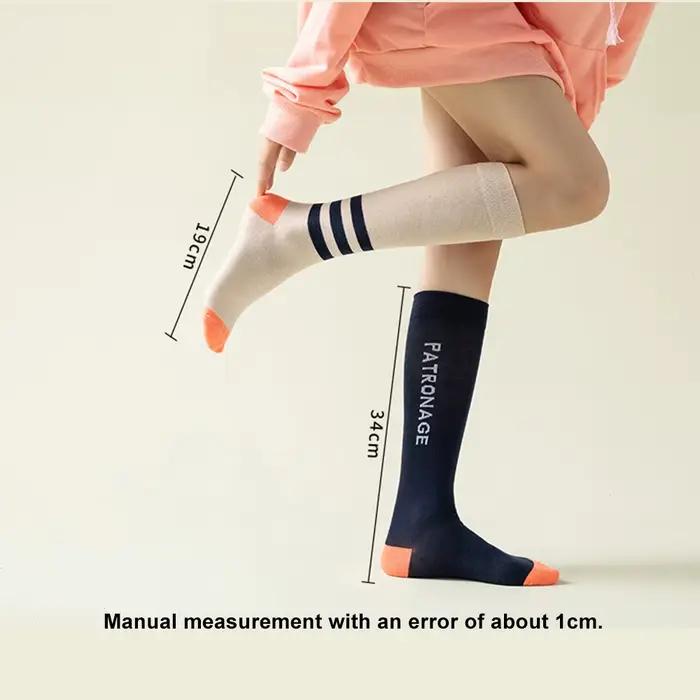 Chaussettes de mollet élastiques pour femmes