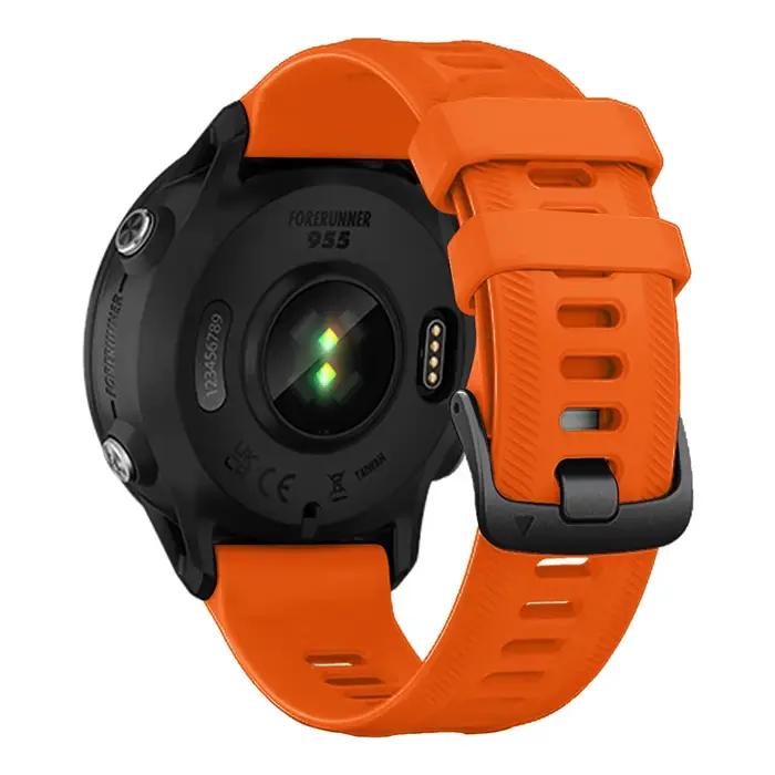 22mm Bracelet de montre officiel pour Garmin Forerunner 955 965 945 935 745 265 accessoires