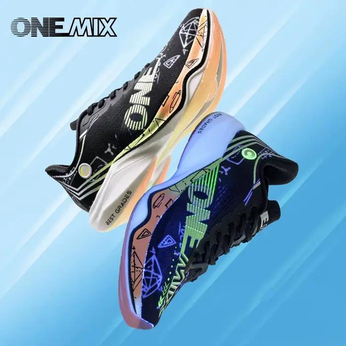 Chaussures de course ONEMIX Marathon en nylon et carbone