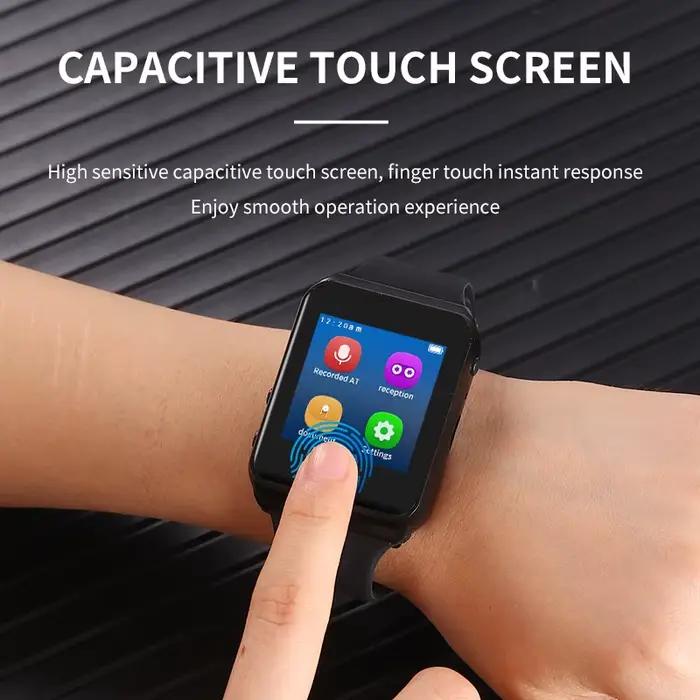 Montre en métal Bluetooth