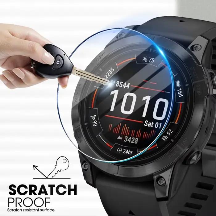 Verre trempé pour montres intelligentes Garmin Fenix 8/7/7S/7X/6/6S/6X/5/5S/5X Forerunner 45 245 255 265 645