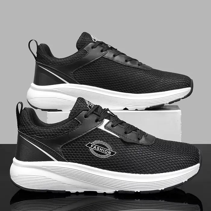 Chaussures de course pour hommes, baskets de sport respirantes, légères et confortables, avec coussin d'air et plaque en carbone, pour marathon, pour femmes, pour l'athlétisme en plein air