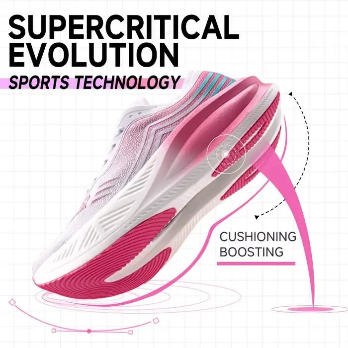 IRUNSVAN Marathon Racing plaque de carbone chaussures de course pour hommes Ultra léger Absorption des chocs