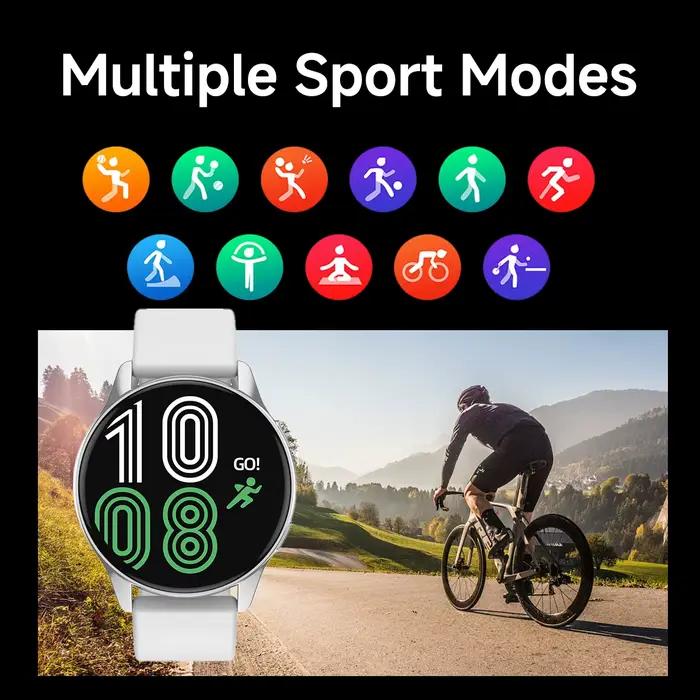Nouvelle montre intelligente mondiale pour téléphone Android/IOS appel sans fil réponse fréquence cardiaque surveillance de la pression artérielle Message Push pour hommes femmes