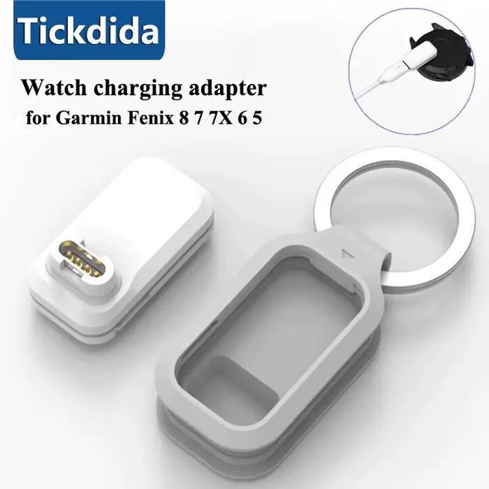 Adaptateur de chargeur de Type C pour Garmin Fenix 8 7 7X 6X 6 Pro 5 5X Enduro 2 Tactix 7