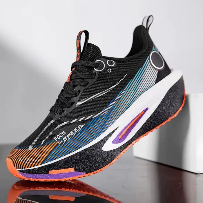 Chaussures de course à plaque carbone pour hommes