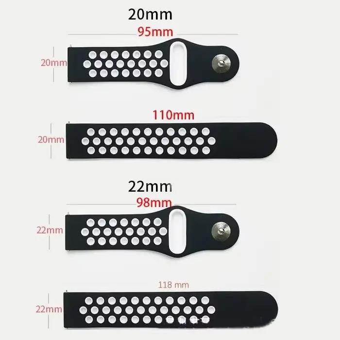 Bracelet de montre intelligent en silicone pour COROS Apex 42mm 46mm Apex 2 Pro et COROS Pace 3, 20/22mm, largeur de bande 12 14 16 mm, 13 couleurs disponibles, pour hommes et femmes, occasions spéciales et quotidiennes