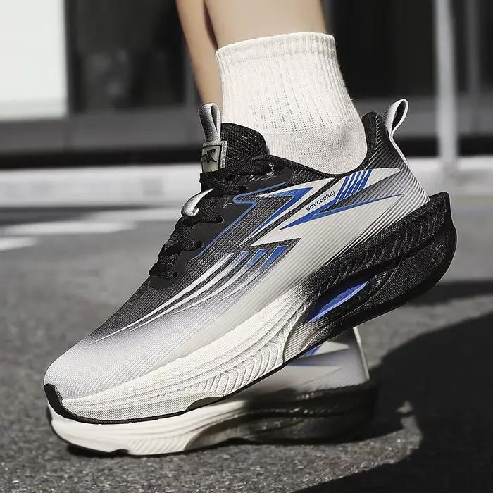 Chaussures de course Marathon spécialisées pour hommes, athlétiques, avec plaque en carbone, confortables, légères, pour femmes, entraînement, baskets de basketball