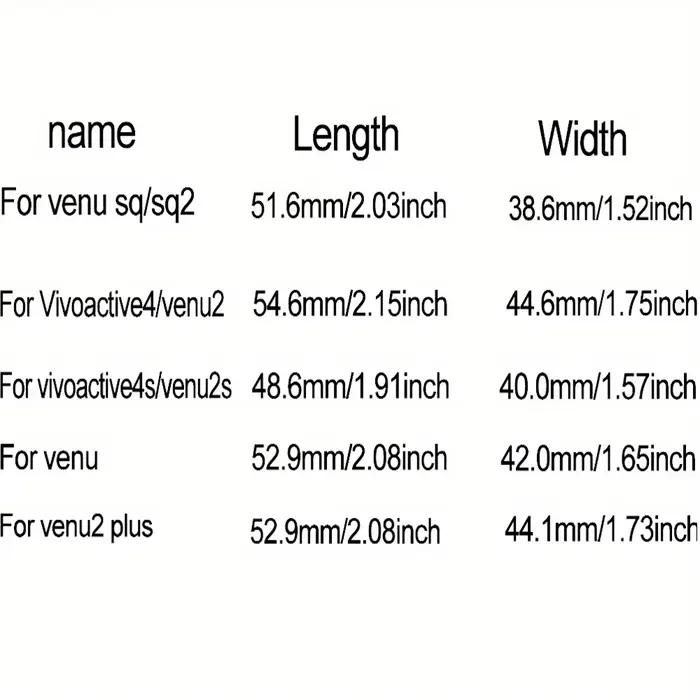 Étui de montre transparent haute définition à couverture complète pour Garmin Venu/2/2 Plus/SQ, conception en TPU souple avec finition brillante, facile à retirer