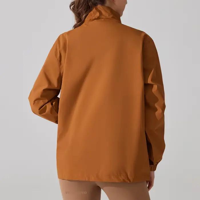 Veste de pluie légère et imperméable pour femme