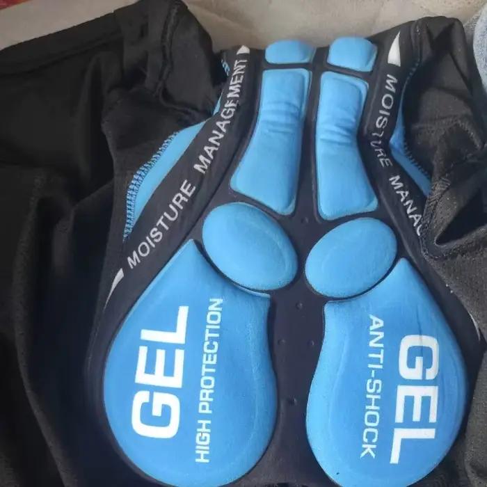 Sous-vêtements de cyclisme Shorts 5D Gel Pad respirant antidérapant