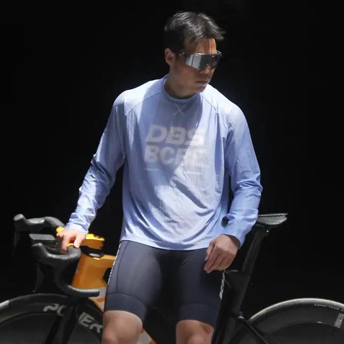 Chemises de cyclisme BCBE-ING DBS à manches longues