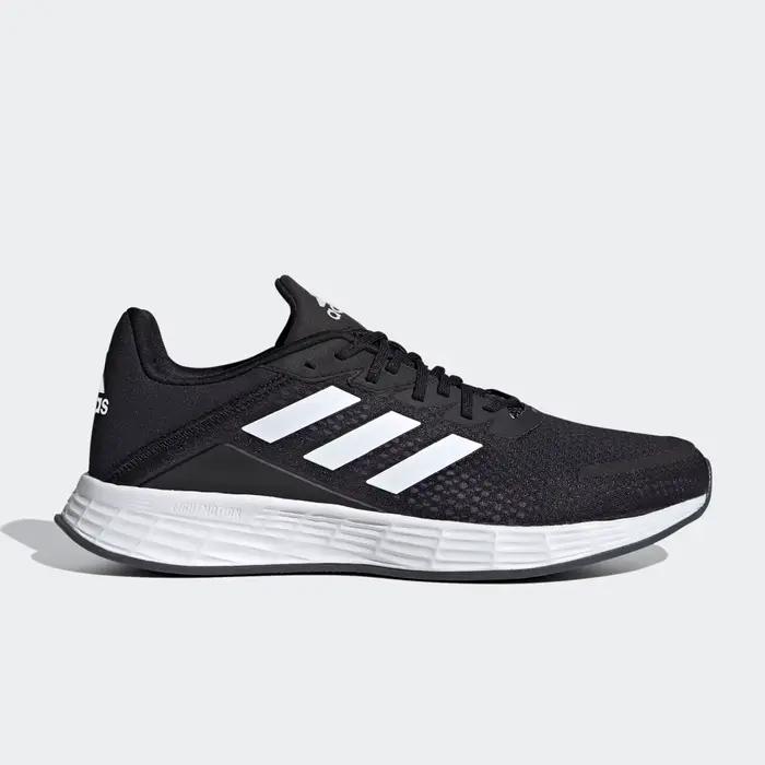Chaussures de course Adidas Duramo SL pour hommes, confortables et durables, polyesters modernes pour des foulées fluides, idéales pour les entraînements et compétitions, disponibles en plusieurs tailles et couleurs