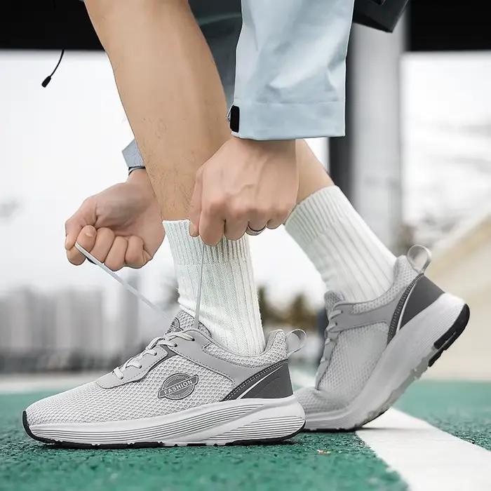 Chaussures de course pour hommes, baskets de sport respirantes, légères et confortables, avec coussin d'air et plaque en carbone, pour marathon, pour femmes, pour l'athlétisme en plein air